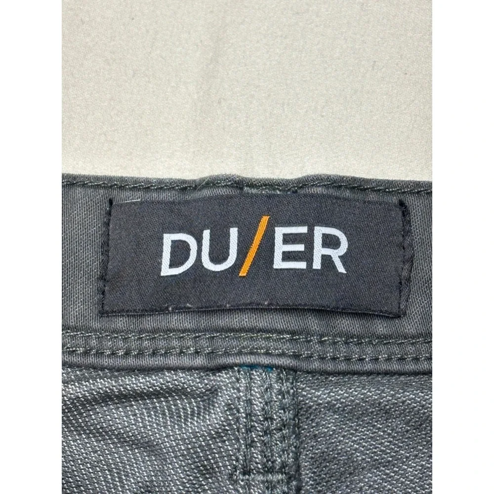 DU/ER Performance Denim N2X Relaxed Fit Gray Pants Mens 32x30 N2X11